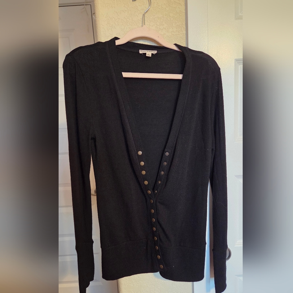 Classic Black Women's Cardigan